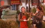Người Hà Nội đi mua rau mùi già chiều 30 Tết